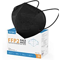 konjac Mascarillas FFP2 homologadas CE 2163 (30 unidades) Cinco capas Mascarillas Faciales Según Norma Europea EN 149…